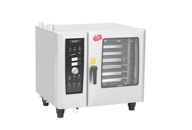 6盘电热电子版万能蒸烤箱-JBX009